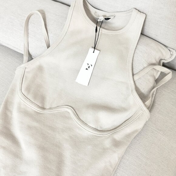 Fleur du Mal – Strappy Ribbed Maxi Dress – size XS – NWT - Picture 5 of 5